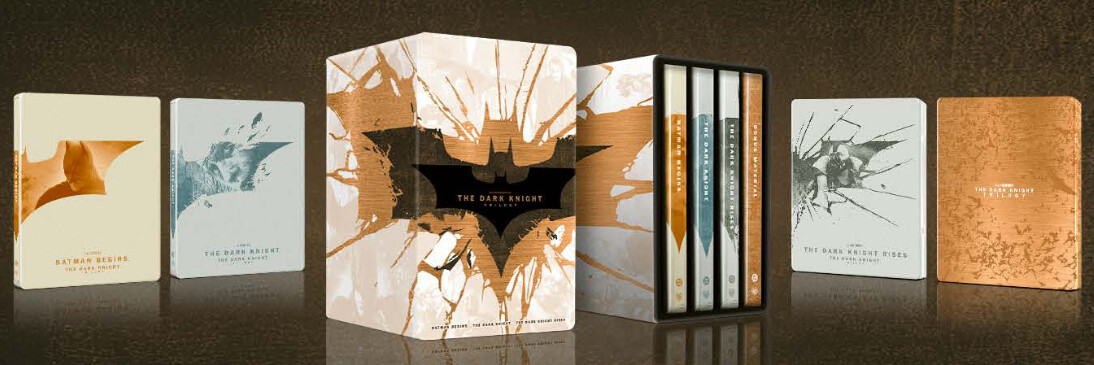 The Dark Knight Trilogy - Steelbooks I Steelbox