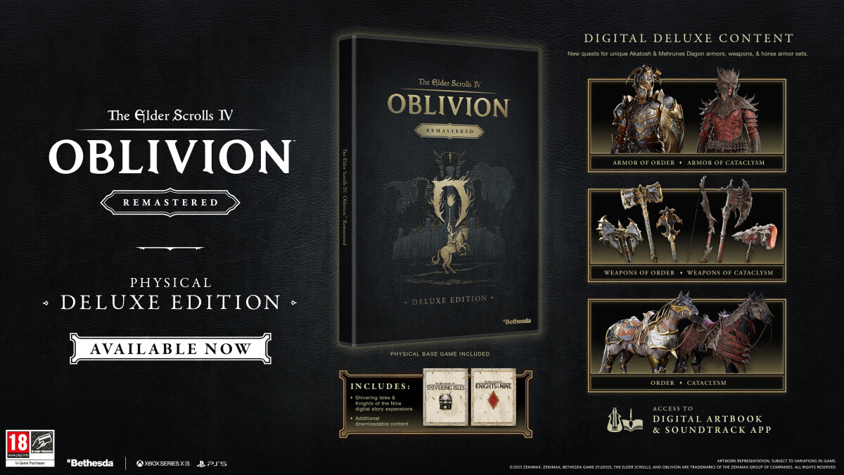 The Elder Scrolls Iv Oblivion Remastered Deluxe Edition