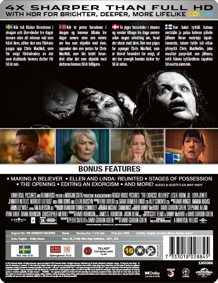 The Exorcist Believer - Steelbook