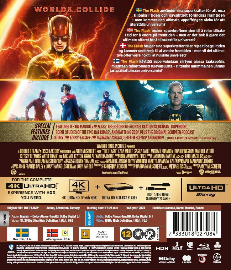 The Flash - 2023 Film - Steelbook