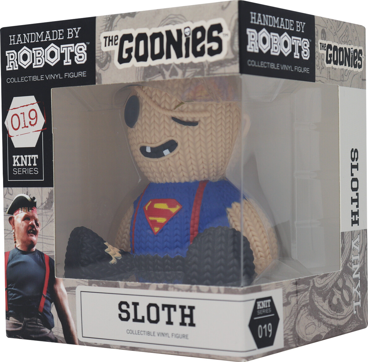 Handmade By Robots Collectible Vinyl Figure Goonies Figur - Sloth - Knit - Handmade By Robots - 13 Cm Collectible