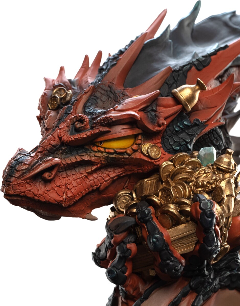 Weta Workshop Le Hobbit - Mini Epics Smaug, Statuina Da Collezione 30 Cm
