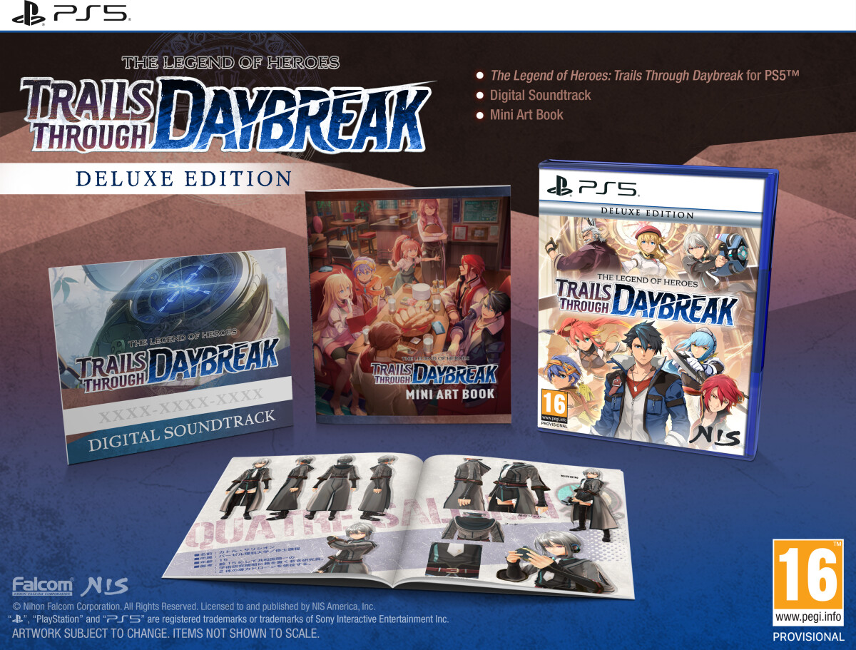 The Legend Of Heroes Trails Through Daybreak Deluxe Edition