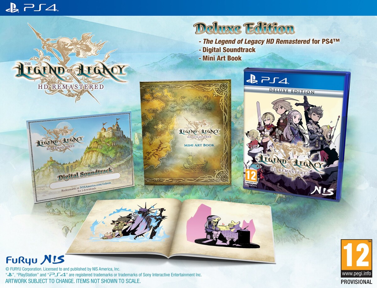 The Legend Of Legacy Hd Remastered Deluxe Edition