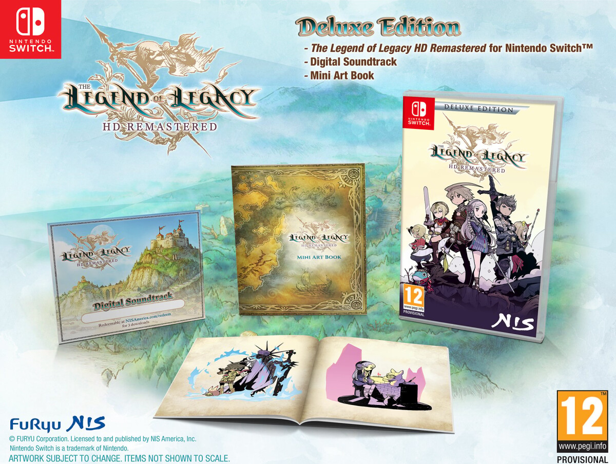 The Legend Of Legacy Hd Remastered Deluxe Edition