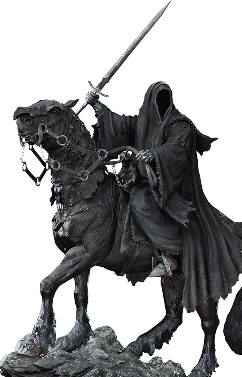 The Lord Of The Rings - Nazgul On Horse Deluxe Statue Scale 110