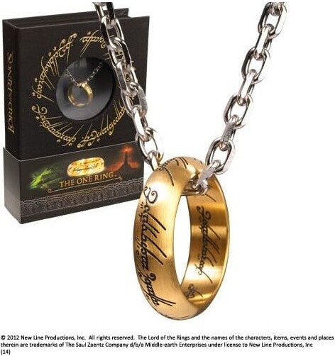 The Lord Of The Rings - The One Ring Sterling Silver