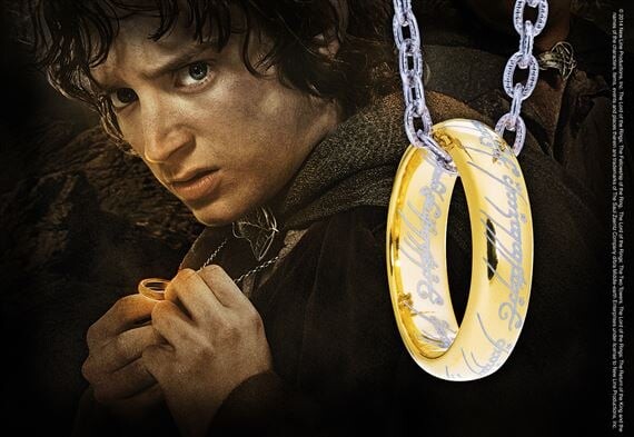 The Lord Of The Rings - The One Ring Sterling Silver