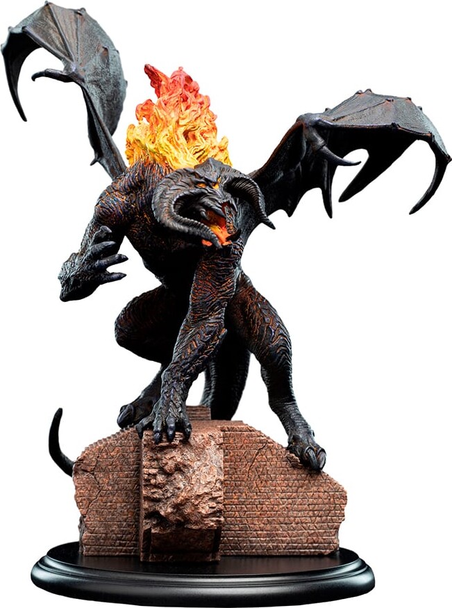 Ringenes Herre Trilogien - Balrog I Moria Miniature Statue Figur
