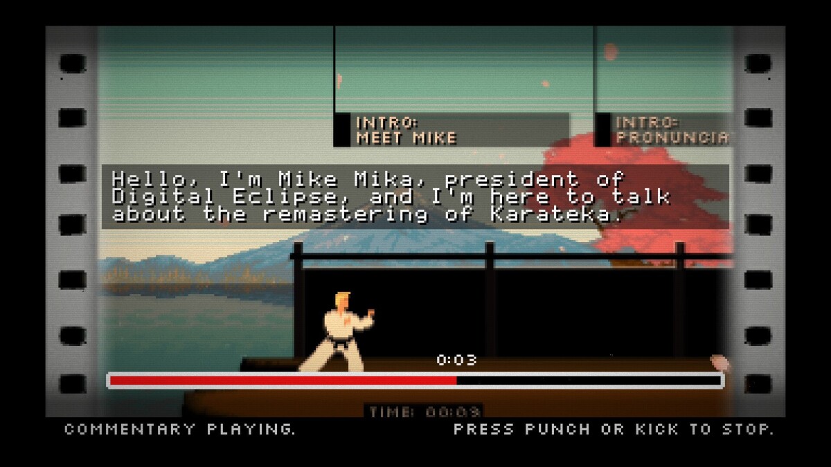 The Making Of Karateka