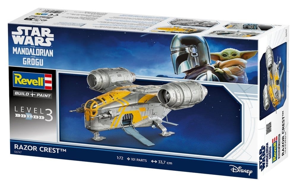Revell 06747 - Star Wars The Mandalorian And Grogu Razor Crest