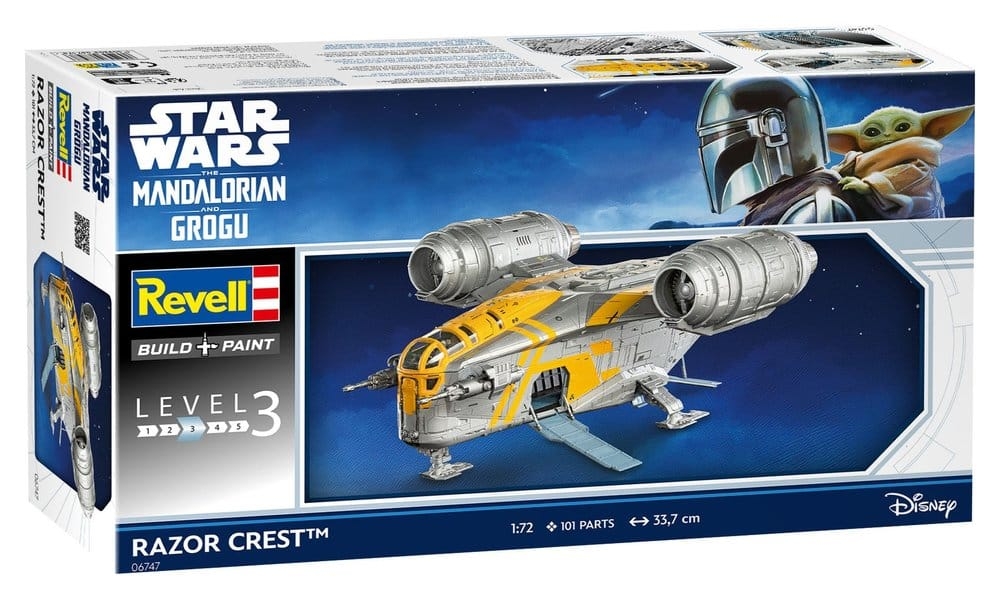 Revell 06747 - Star Wars The Mandalorian And Grogu Razor Crest