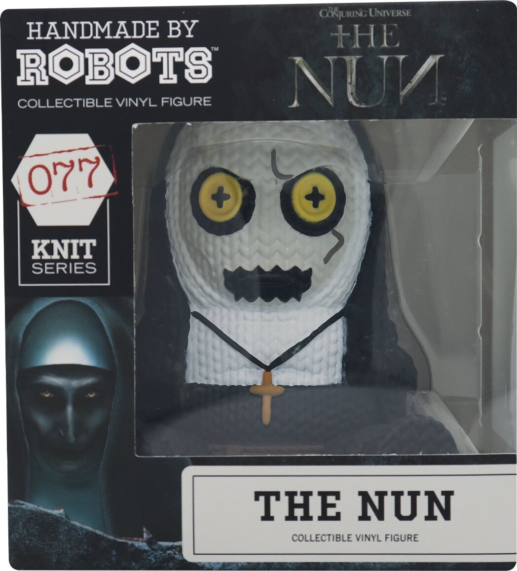 The Nun Figur - Knit - Handmade By Robots - 13 Cm Collectible Vinyl Figure