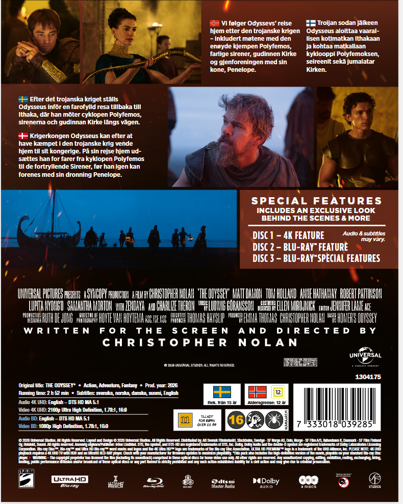 The Odyssey - Steelbook A