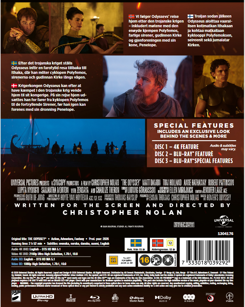 The Odyssey - Steelbook B