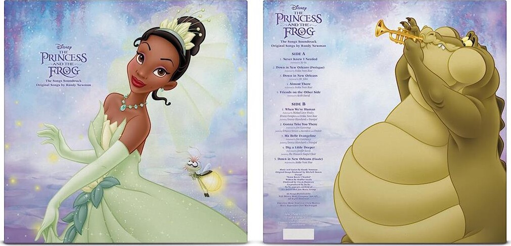 The Princess And The Frog The Songs