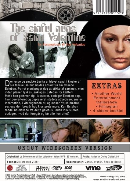Le Scomunicate Di San Valentino The Sinful Nuns Of Saint Valen - Uncut