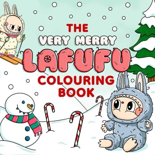 The Very Merry Lafufu Cosy Colouring Book