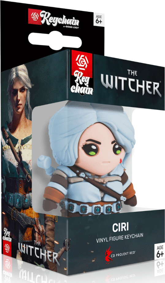 The Witcher Ciri Good Loot 3D Keychain