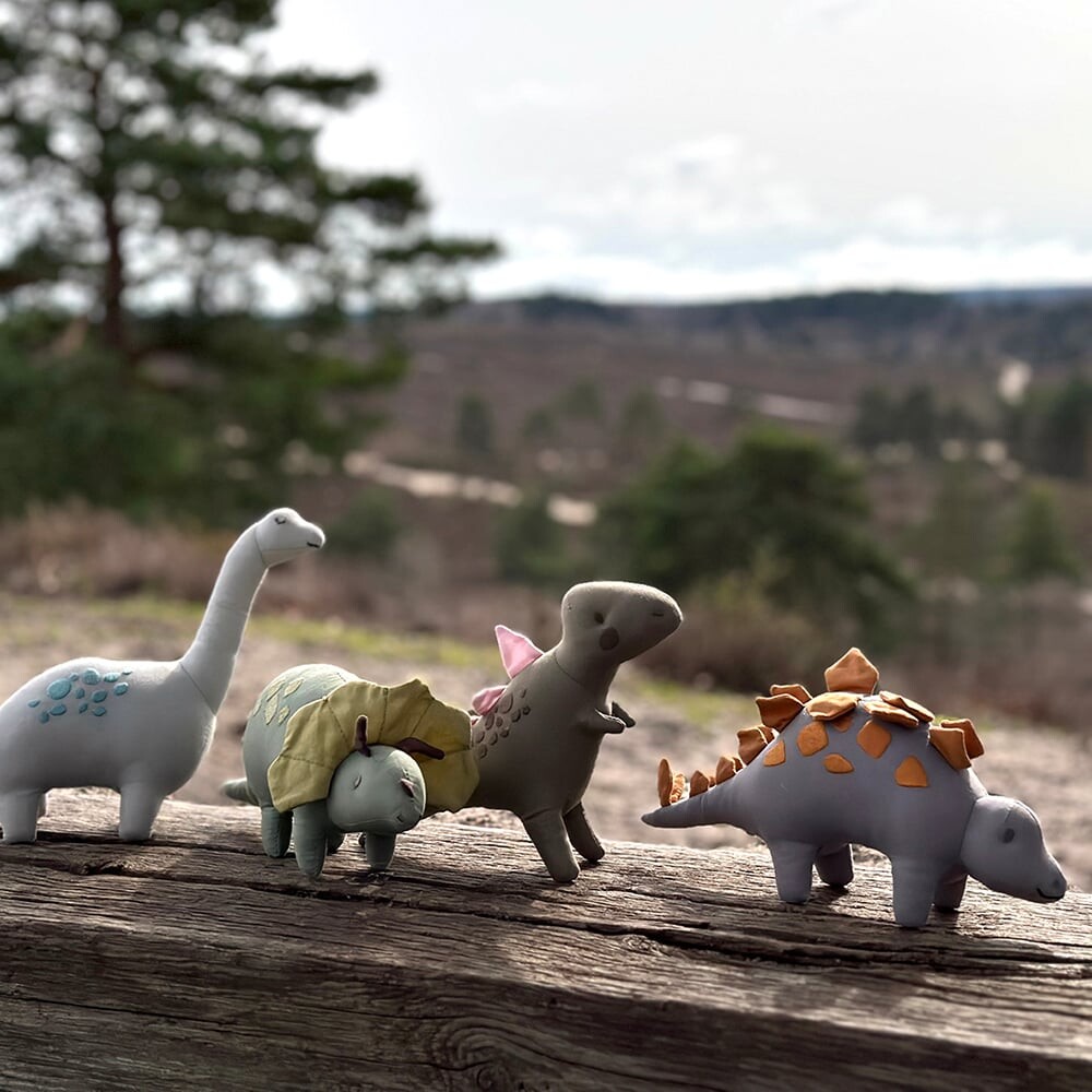 Dinosaur Bamse - Stegosaurus Steggy - Threadbear