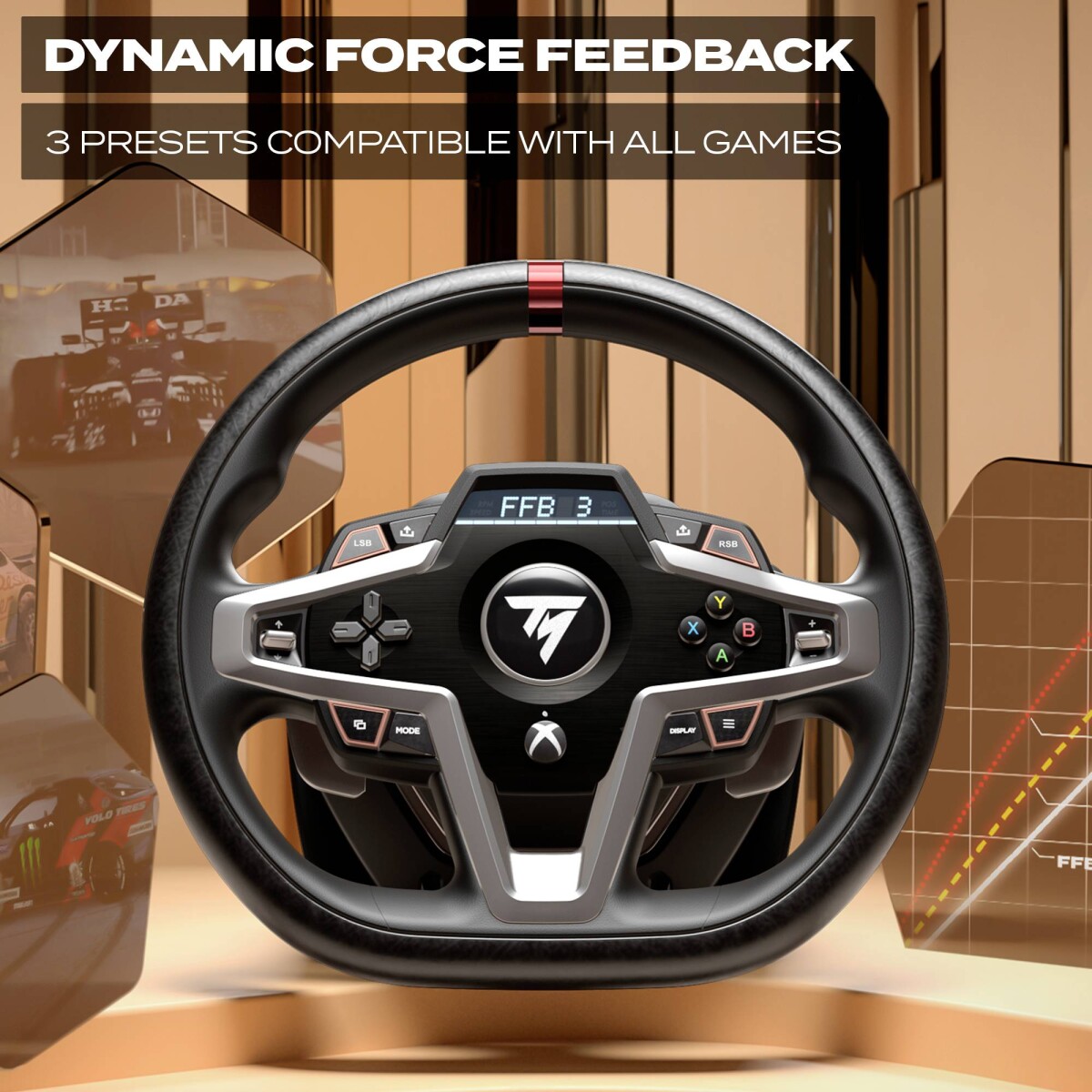 Thrustmaster - T-248 - Racing Wheel For Xbox Xs Pc