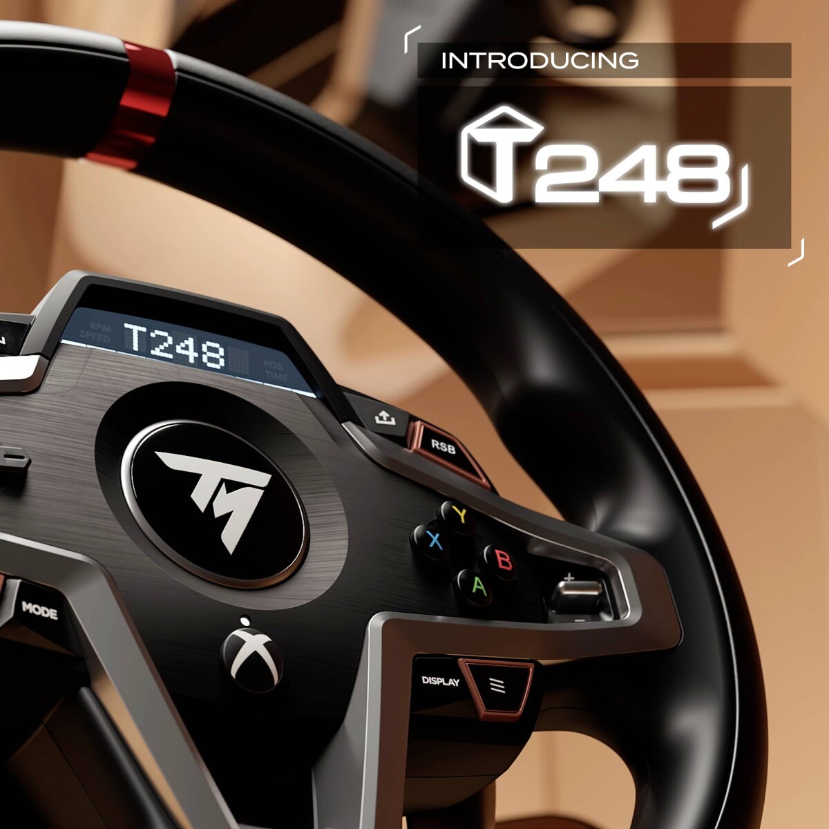 Thrustmaster - T-248 - Racing Wheel For Xbox Xs Pc