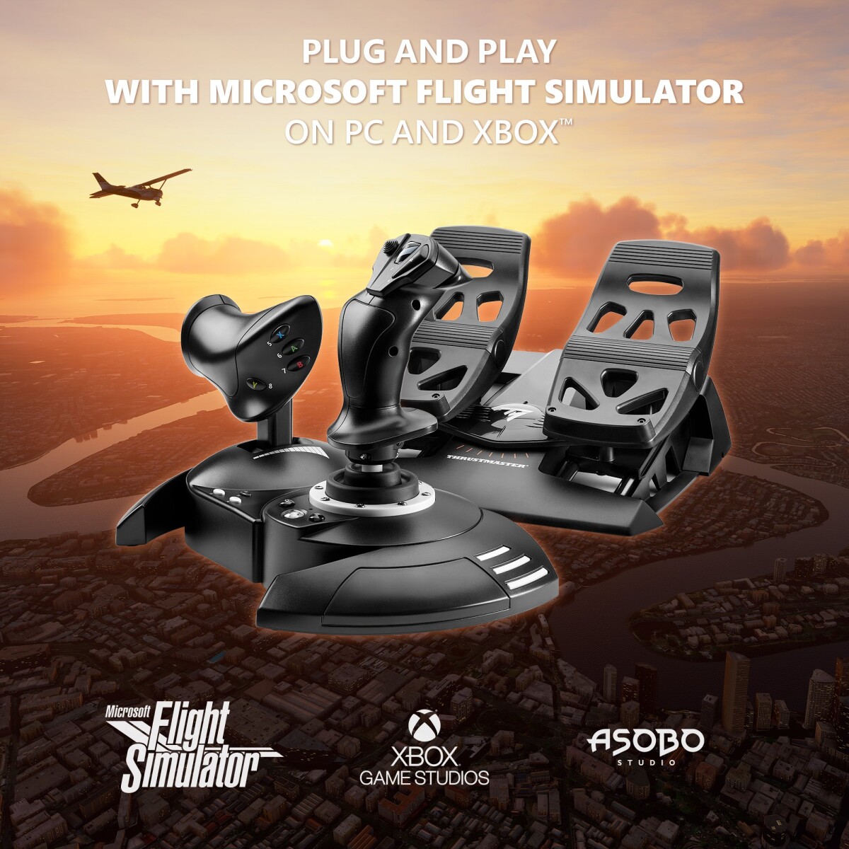 Thrustmaster - T-Flight Full Kit X Til Xbox