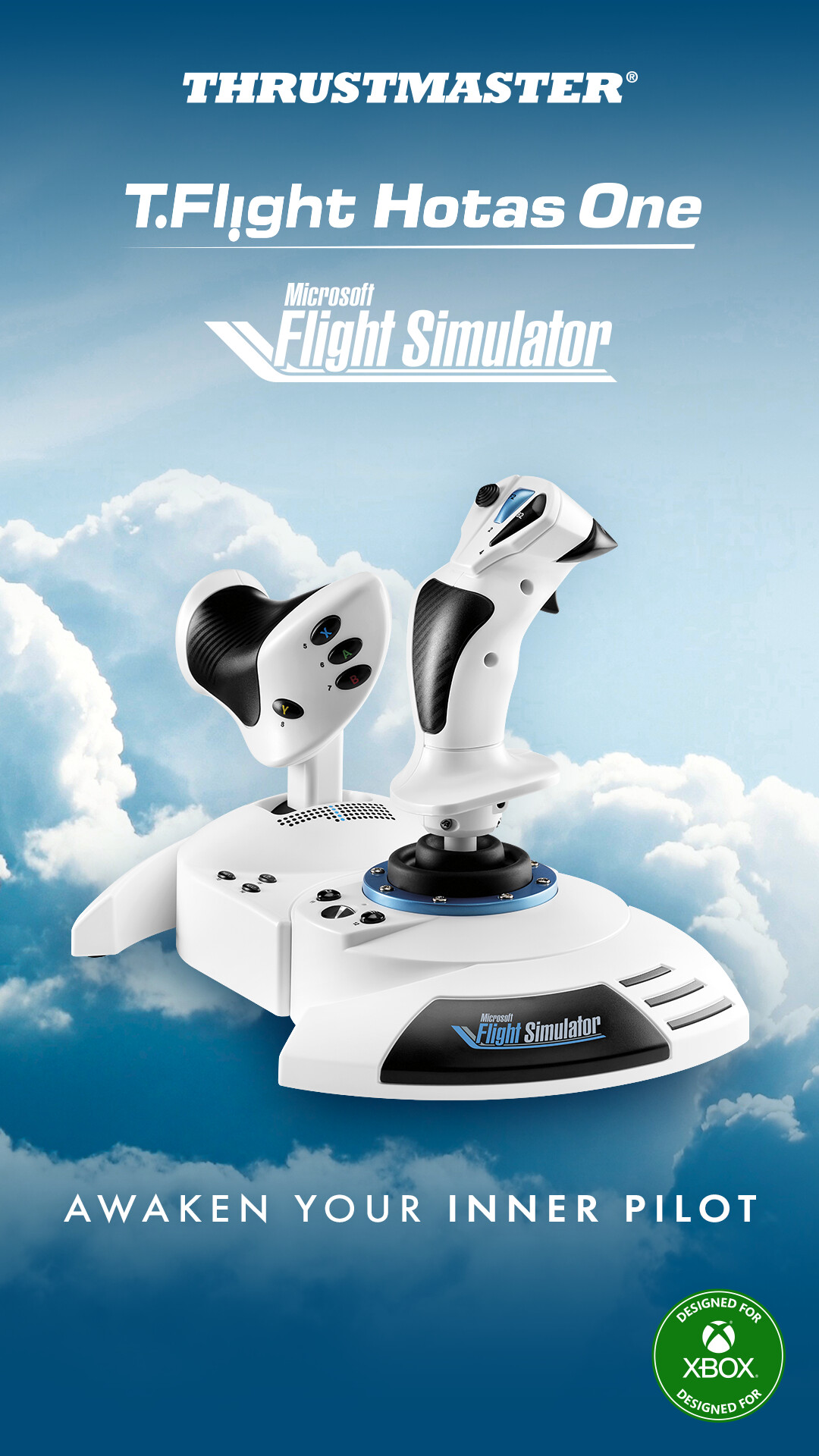 Thrustmaster T-Flight Hotas One Microsoft Simulator Edt
