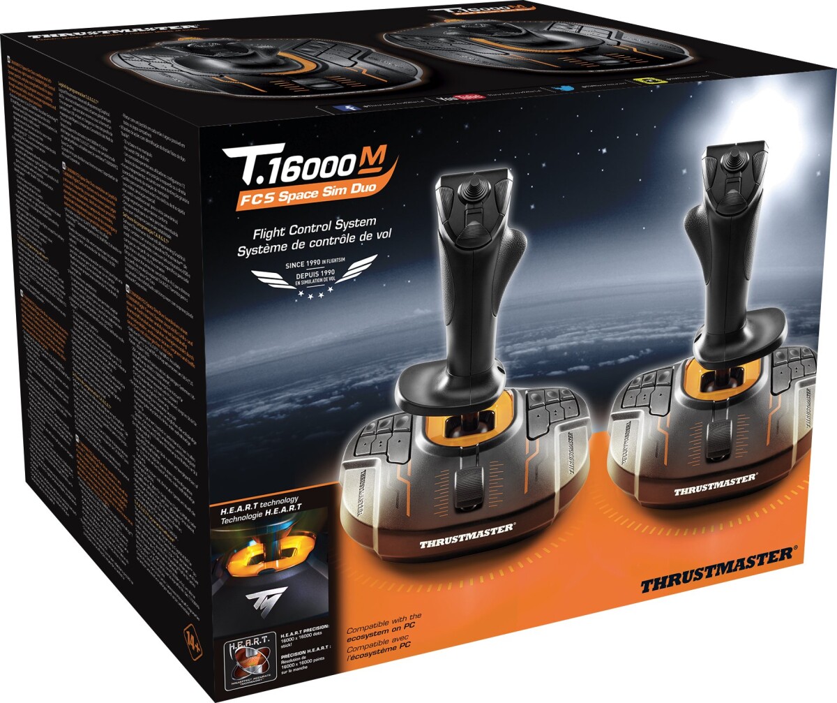 Thrustmaster - T16000M Fcs Space Sim Duo