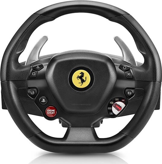Thrustmaster T80 Ferrari 488 Gtb Edition Rat Og Pedalsæt Til Ps4