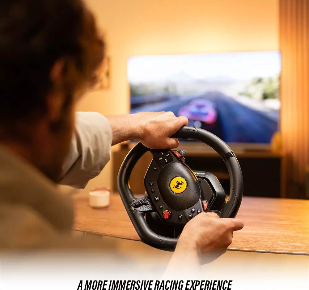 Thrustmaster T98 Ferrari 296 Gtb Racing Wheel For Ps5 Ps4 Pc