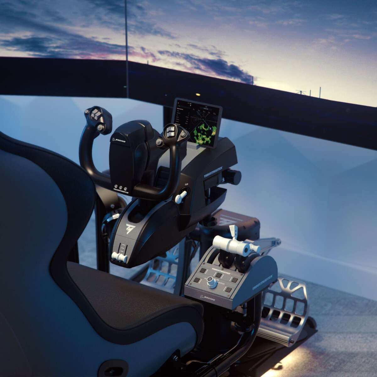 Thrustmaster - Tca Yoke Tca Quadrant - Boeing Edition Til Xboxpc