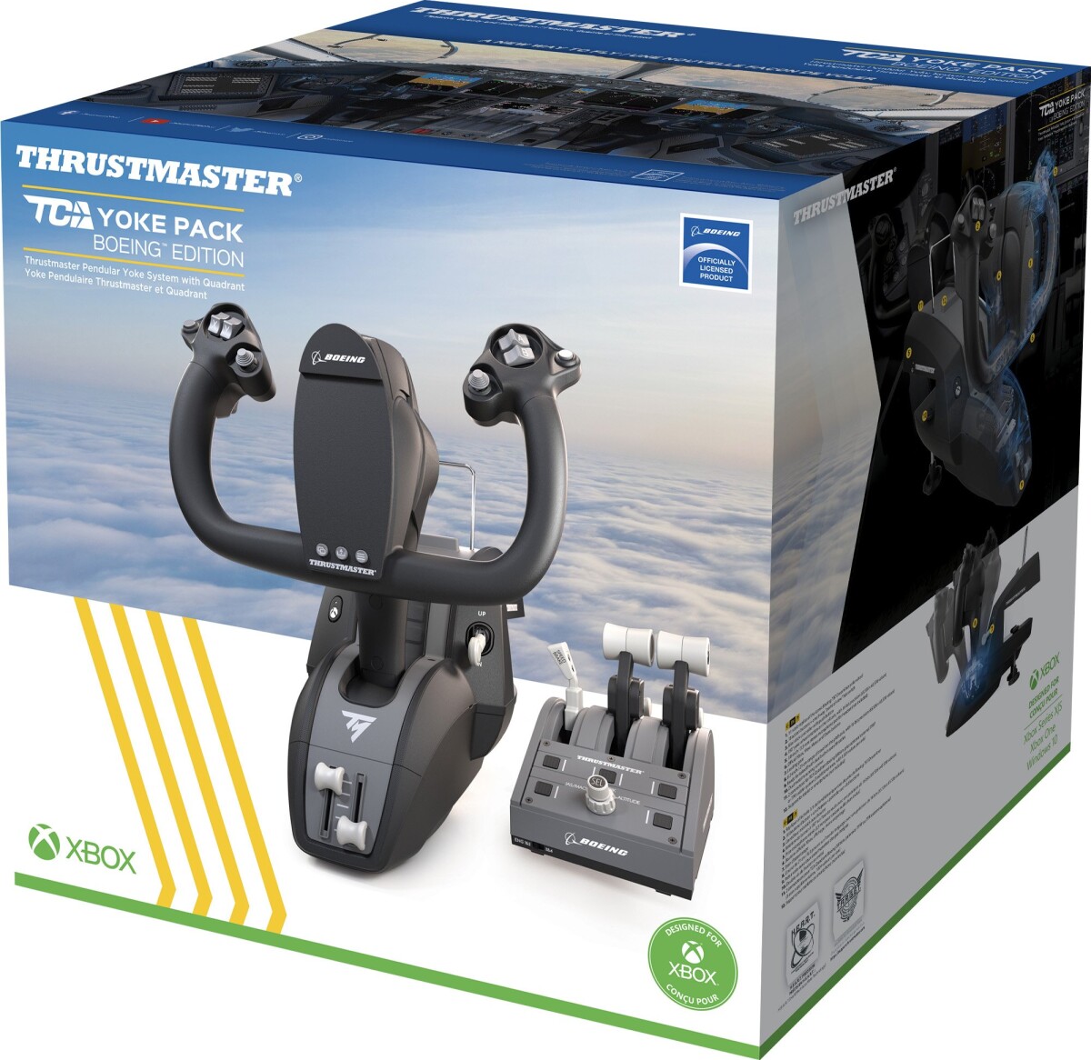 Thrustmaster - Tca Yoke Tca Quadrant - Boeing Edition Til Xboxpc