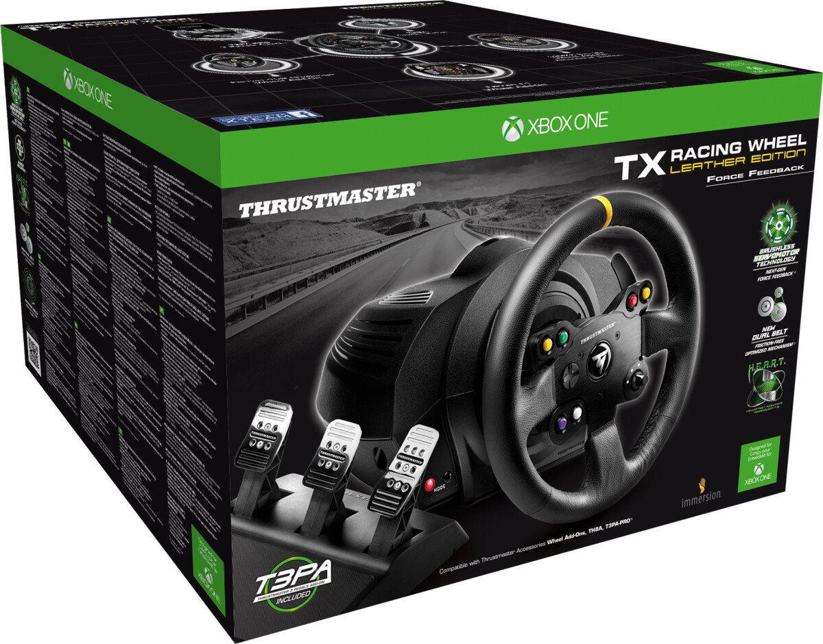 Thrustmaster - Tx Racing Wheel - Leather Edition | Se tilbud