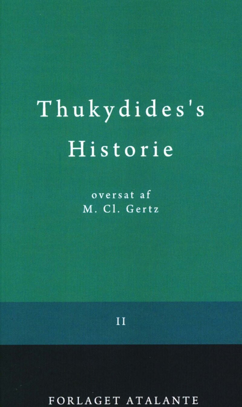 Thukydides S Historie Ii