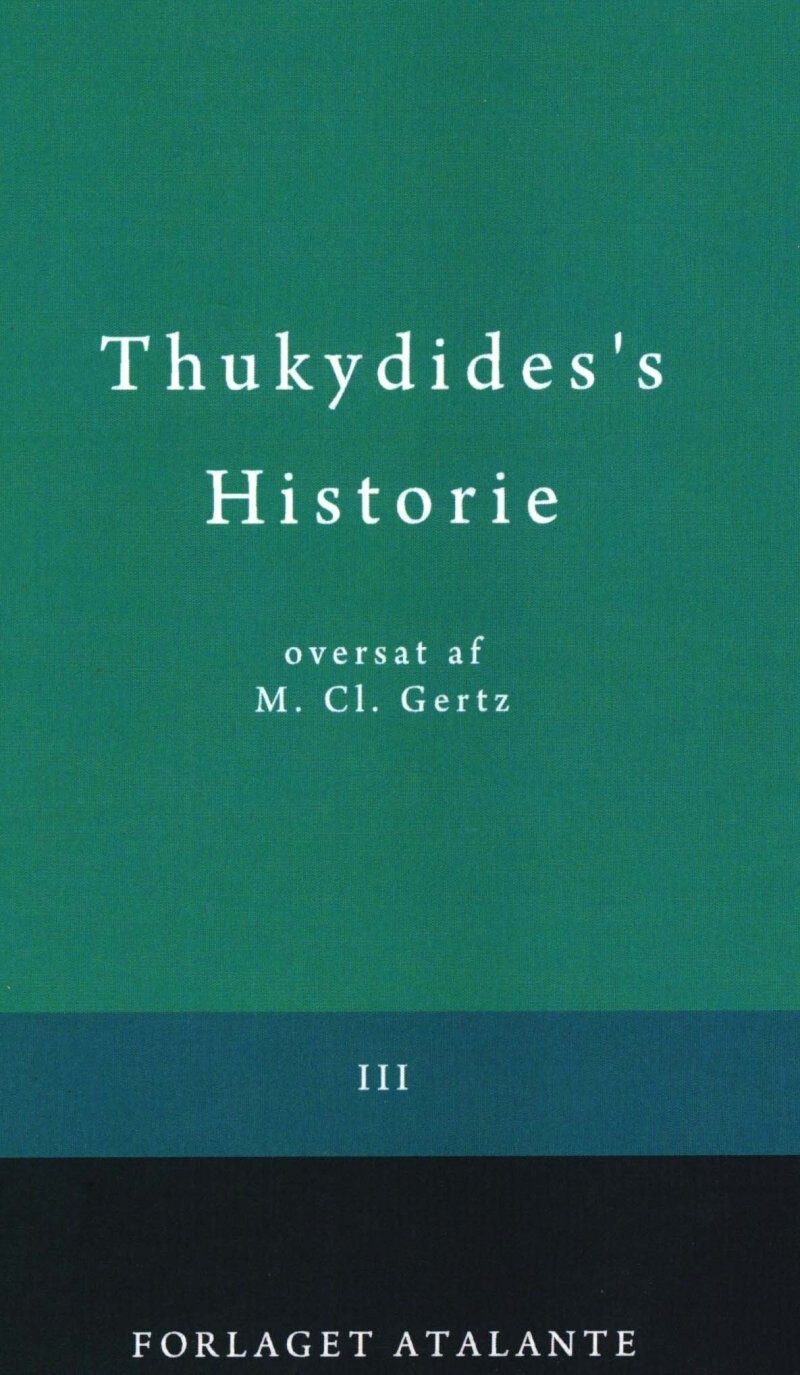 Thukydides S Historie Iii