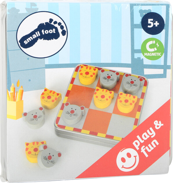 Kryds Og Bolle Spil - Kat Og Mus - Magnetisk - Small Foot