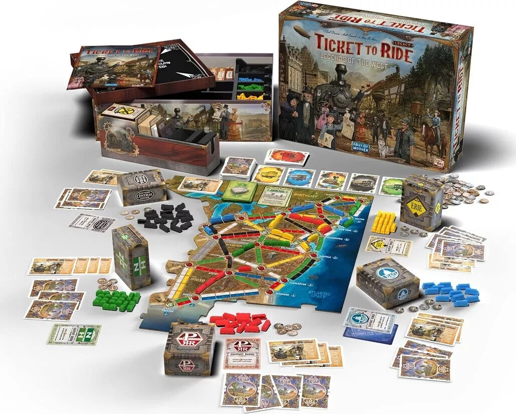 Ticket To Ride - Legacy - Legends Of The West