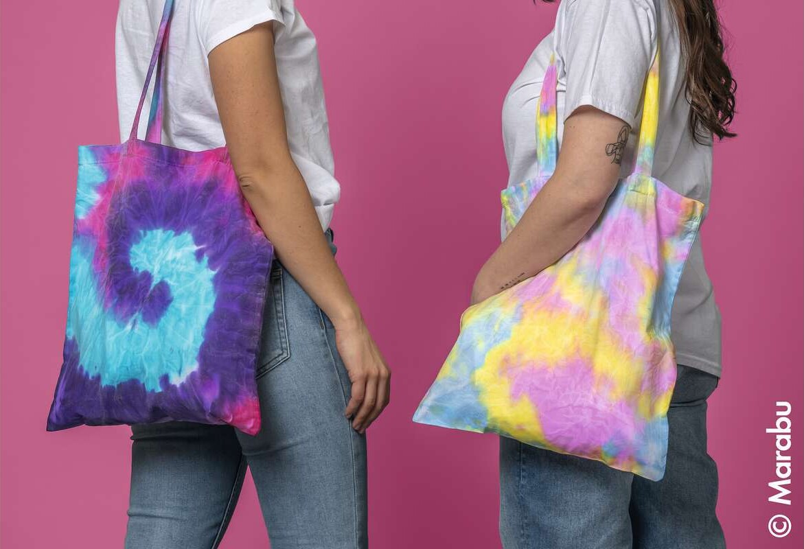 Marabu - Tie Dye Ink Batikfarve Kit - Trend - 3X80 Ml