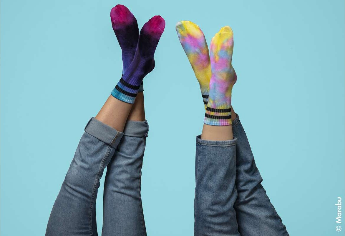 Marabu - Tie Dye Ink Batikfarve Kit - Trend - 3X80 Ml