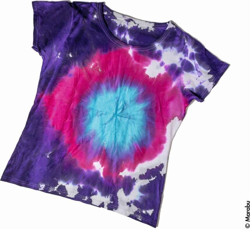 Marabu - Tie Dye Ink Batikfarve Kit - Trend - 3X80 Ml