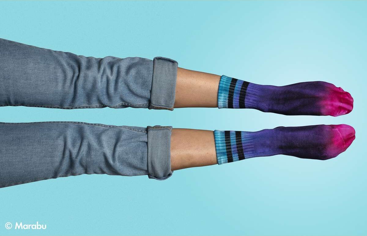 Marabu - Tie Dye Ink Batikfarve Kit - Trend - 3X80 Ml