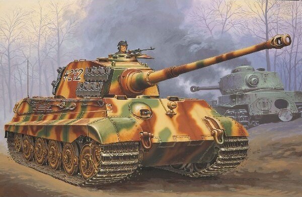 Revell - Tiger Ii Ausf B Tank Byggesæt - 1 72 - 03129