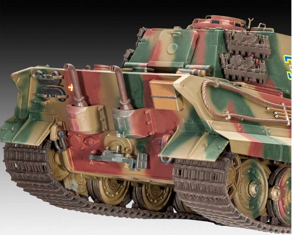 Revell - Tiger Ii Ausf B Tank Byggesæt - 1 35 - 03249