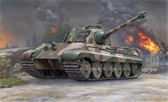 Revell - Tiger Ii Ausf B Tank Byggesæt - 1 35 - 03249