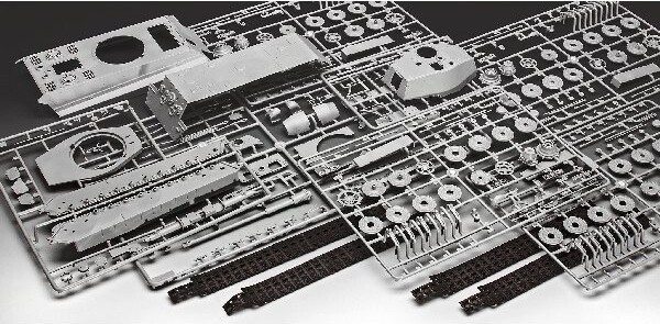 Revell - Tiger Ii Ausf B Tank Byggesæt - 1 35 - 03249