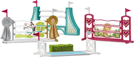 Schleich 42612 - Horse Obstacle Course Accessories - Horse Club