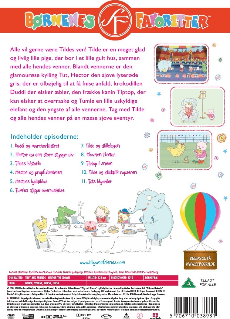 Tilde Og Vennerne 3 - Klovnen Hector