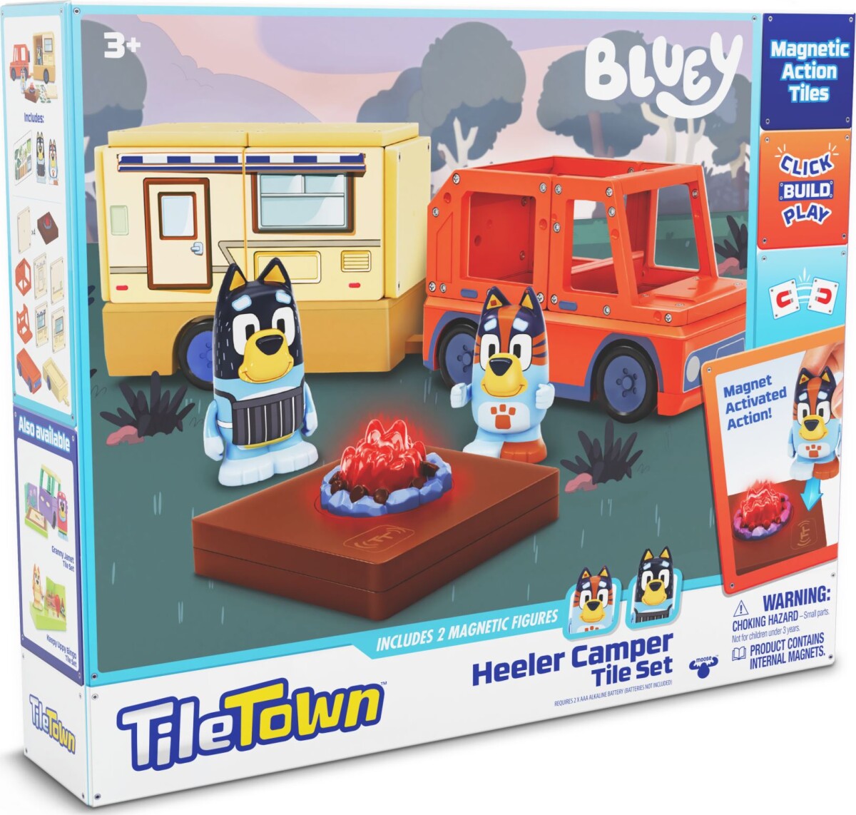 Tile Town - Bluey Campingsæt