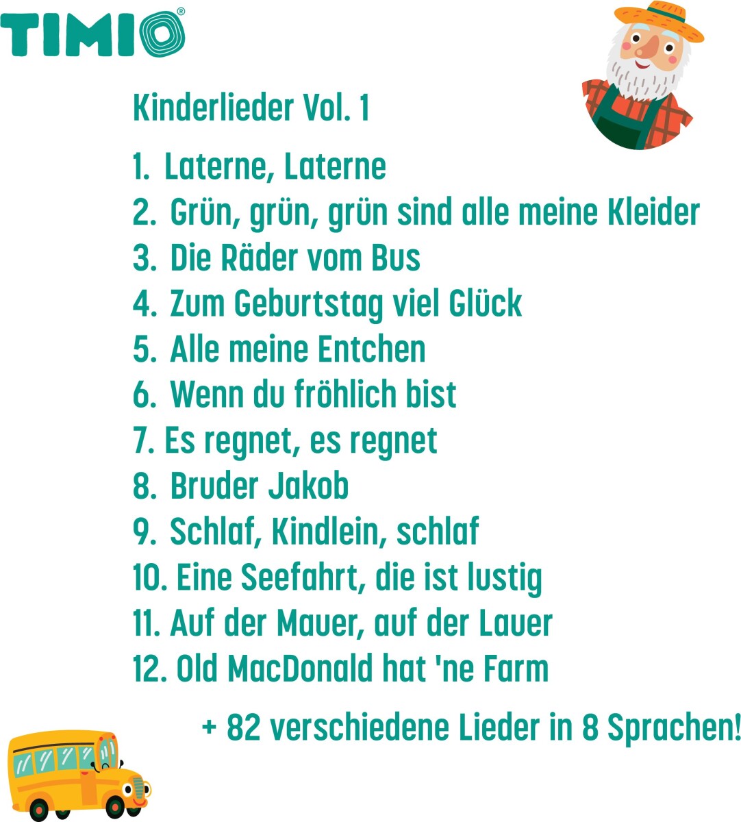 Timio Disc Set Nr 1 - Indeholder 5 Diske